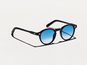 The MILTZEN Black with Broadway Blue Fade Tinted Lenses