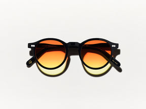 The MILTZEN Black with Candy Corn Tinted Lenses