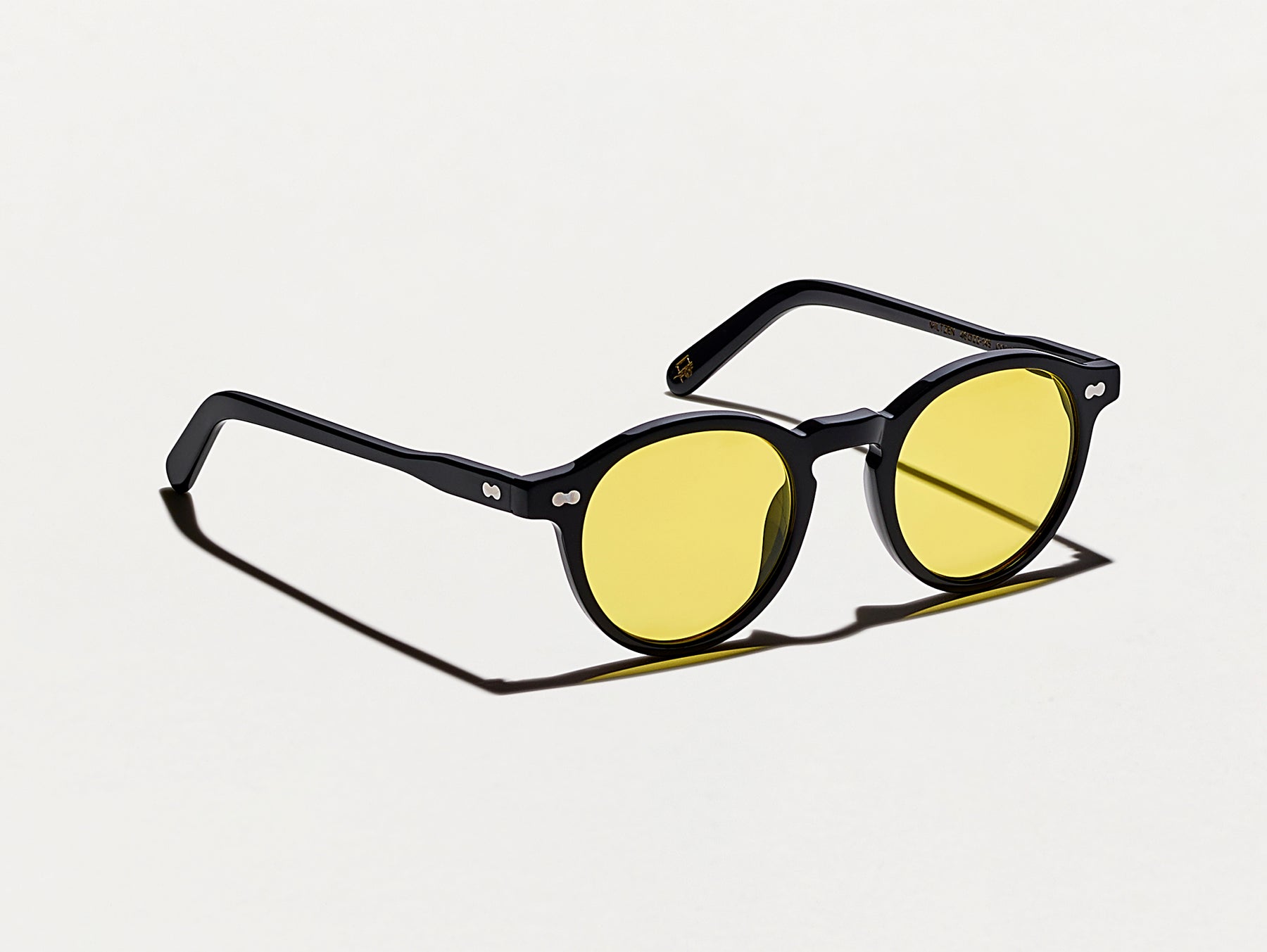 The MILTZEN Black with Mellow Yellow Tinted Lenses