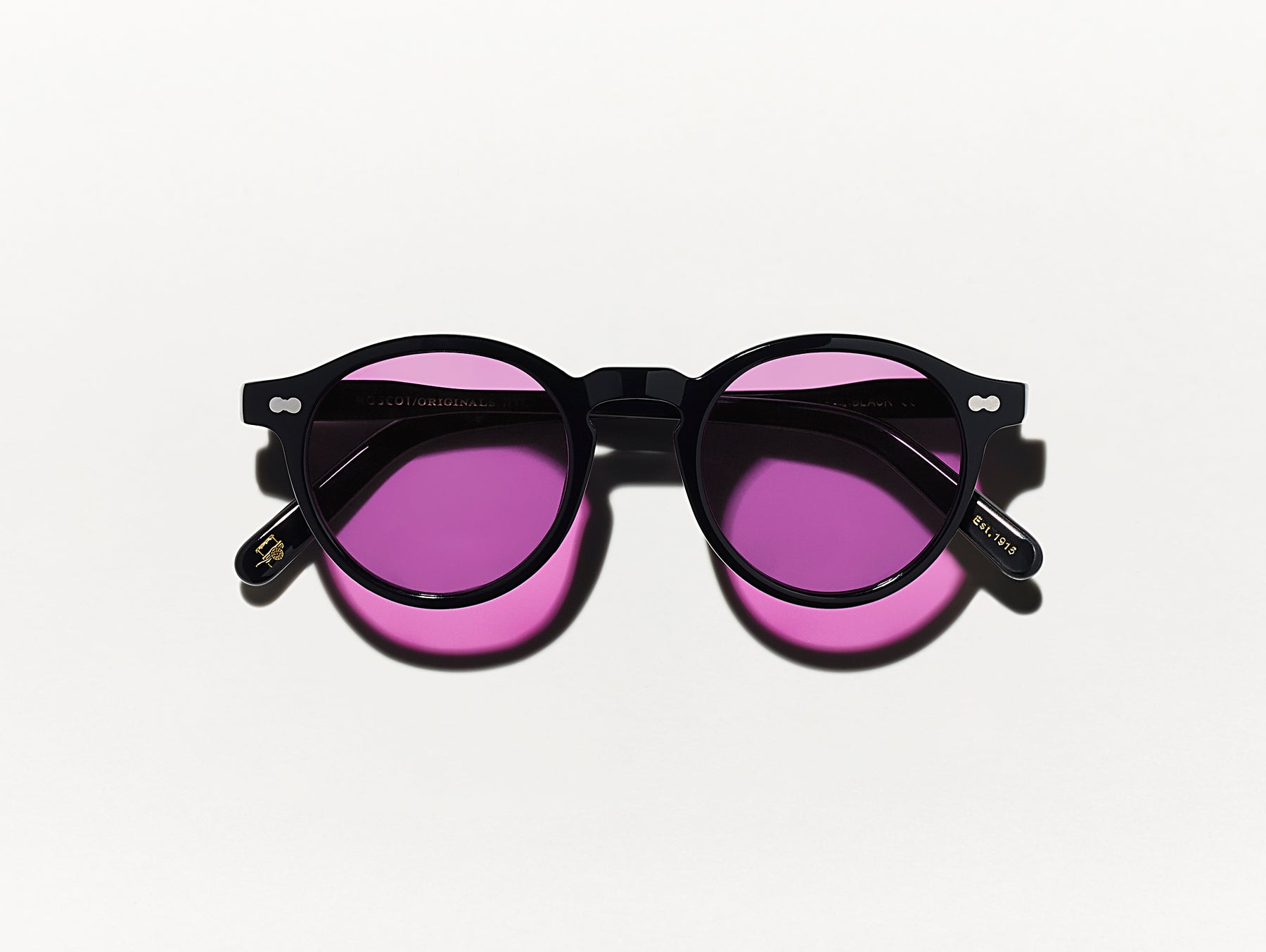 The MILTZEN Black with Purple Nurple Tinted Lenses
