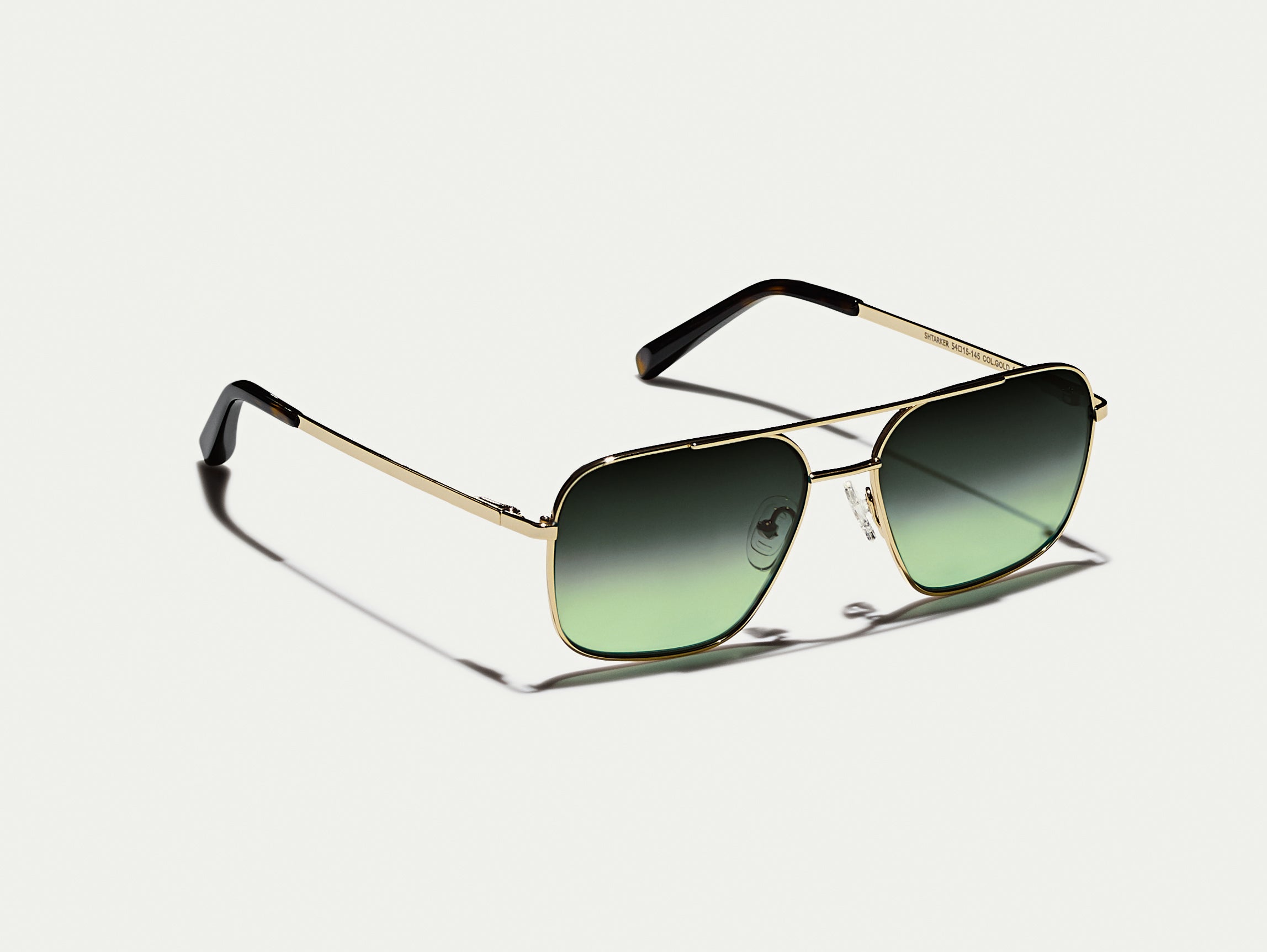 #color_forest wood | The SHTARKER in Gold with Forest Wood Tinted Lenses