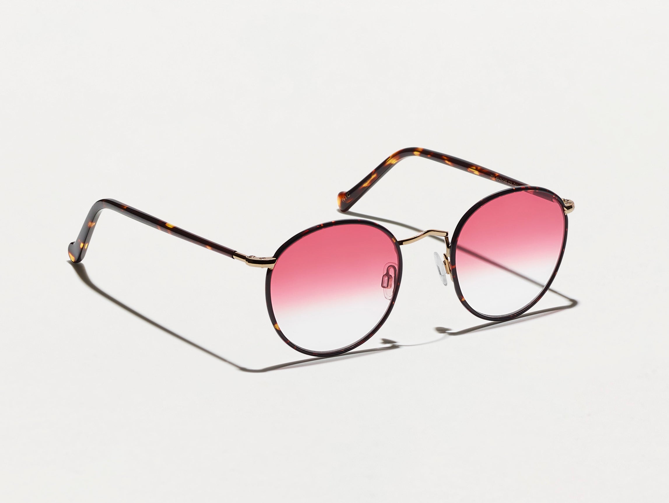 #color_big apple fade | The ZEV in Tortoise in Big Apple Fade Tinted Lenses