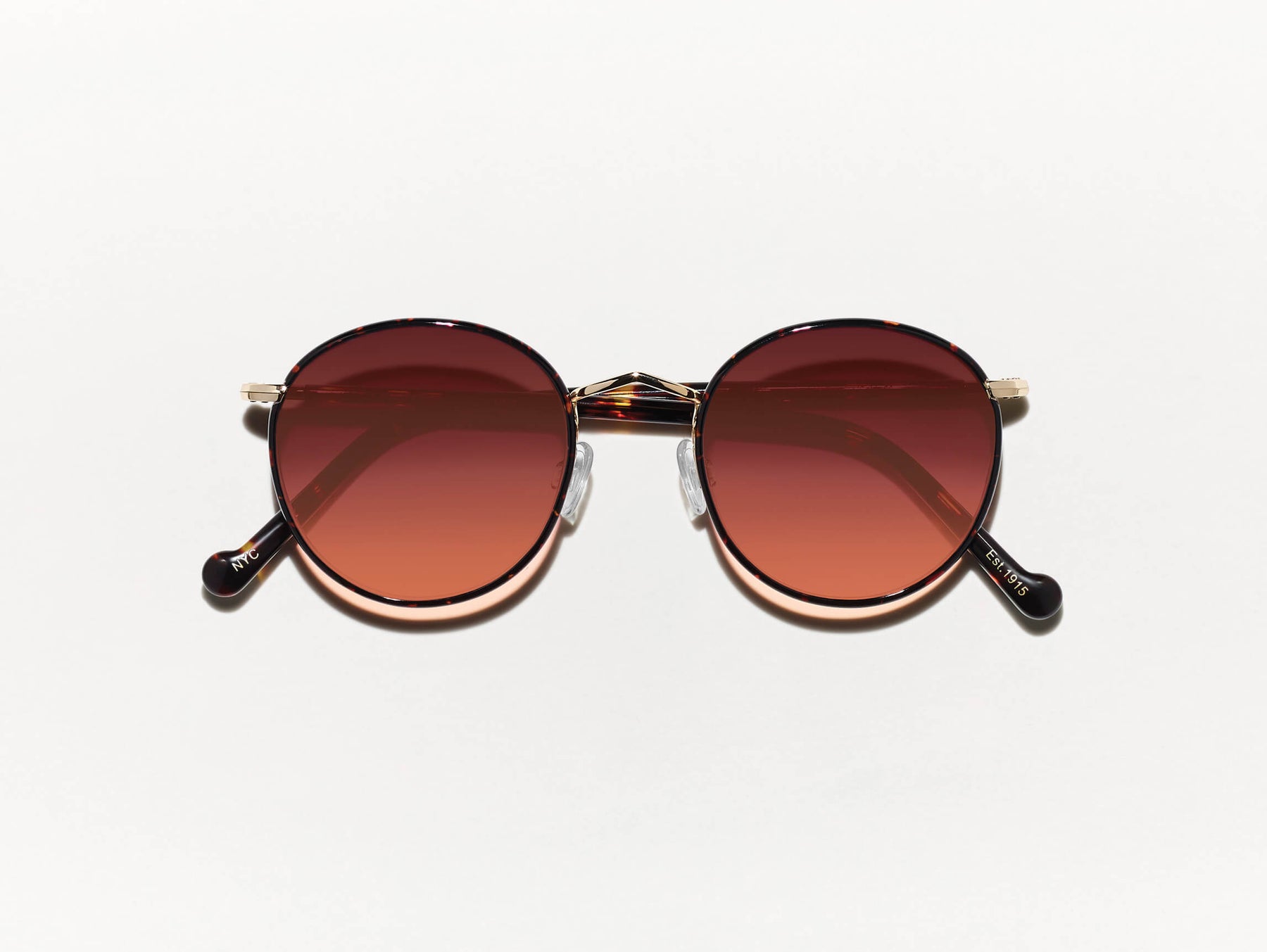 The ZEV in Tortoise in Cabernet Tinted Lenses