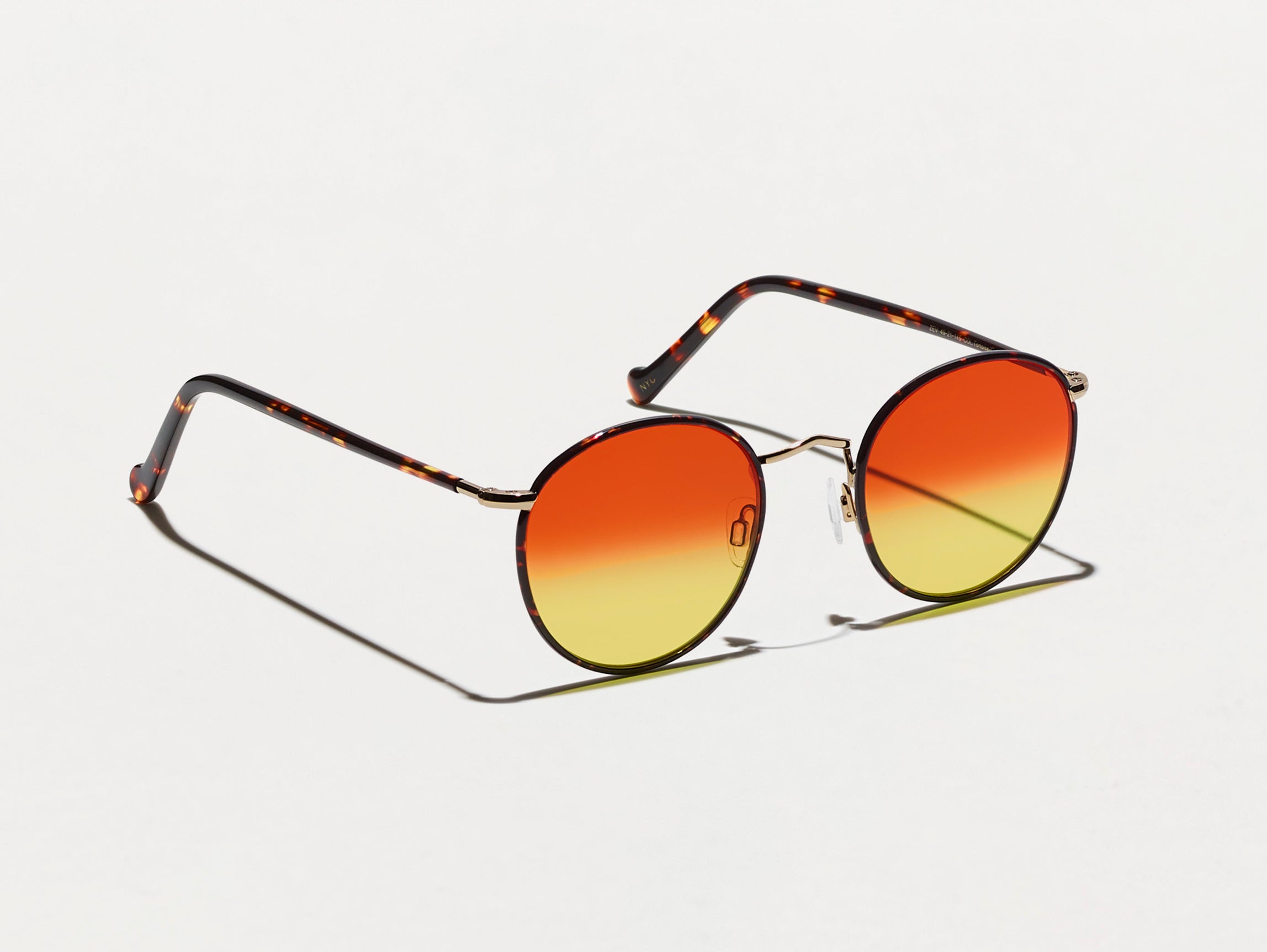 #color_candy corn | The ZEV in Tortoise in Candy Corn Tinted Lenses