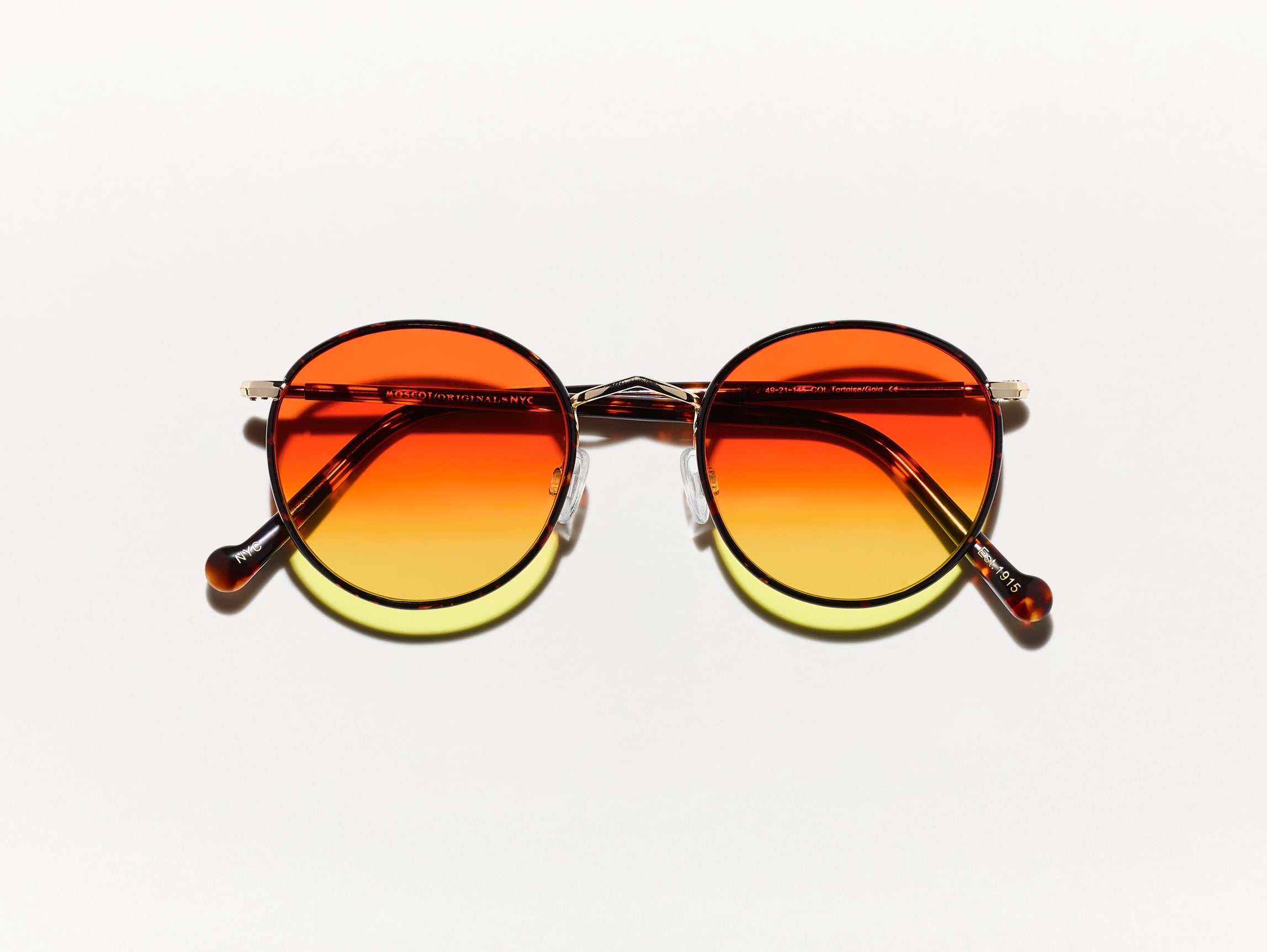 #color_candy corn | The ZEV in Tortoise in Candy Corn Tinted Lenses