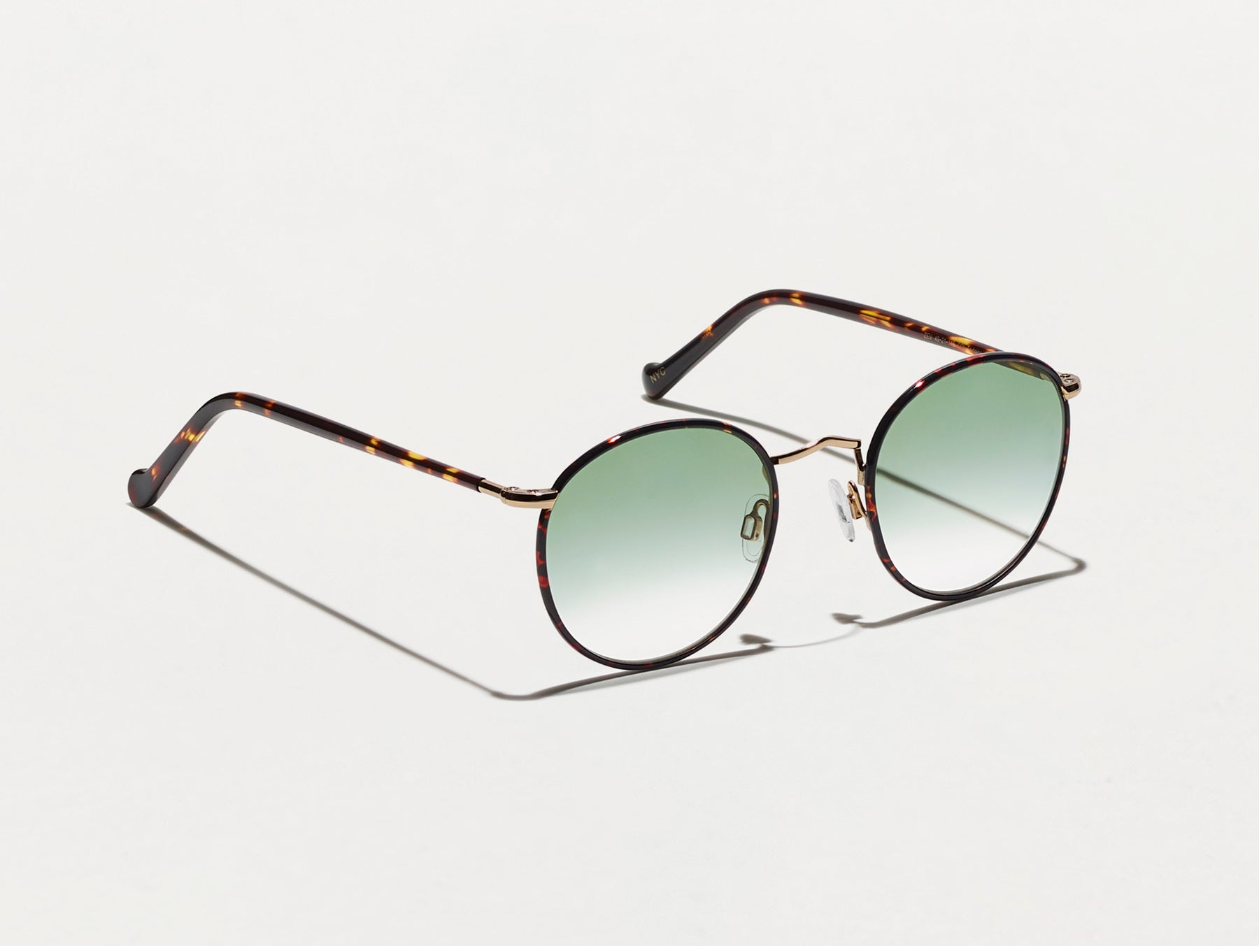 The ZEV in Tortoise in G-15 Fade Tinted Lenses
