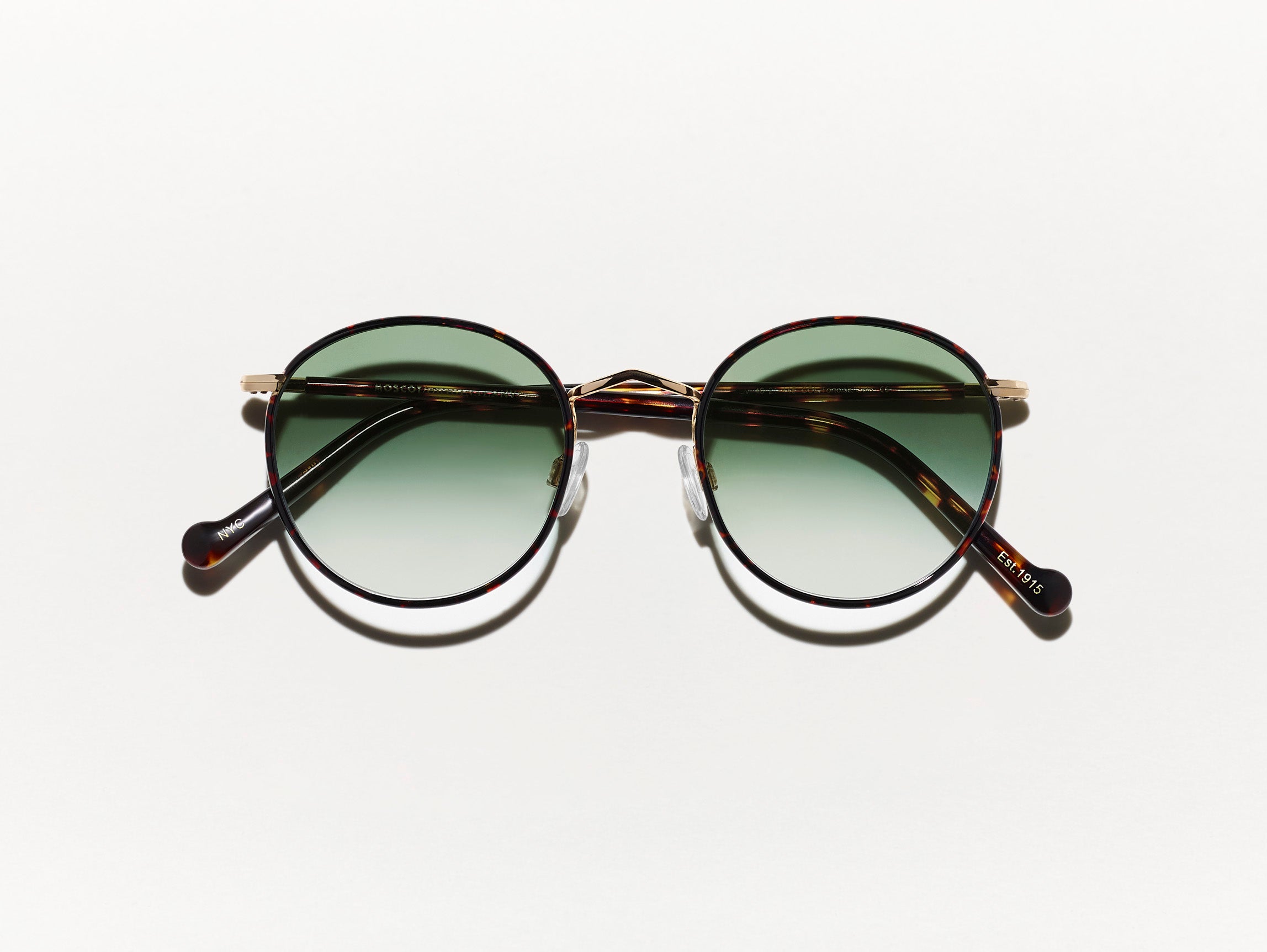 The ZEV in Tortoise in G-15 Fade Tinted Lenses