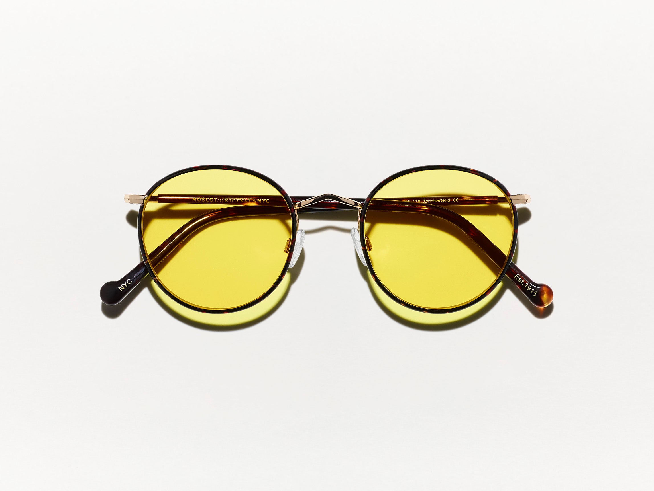 #color_mellow yellow | The ZEV in Tortoise in Mellow Yellow Tinted Lenses
