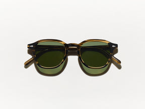 The VANTZ SUN in Brown/Bamboo with G-15 Glass Lenses