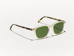 The VANTZ SUN in Citron/Tortoise with Calibar Green Glass Lenses