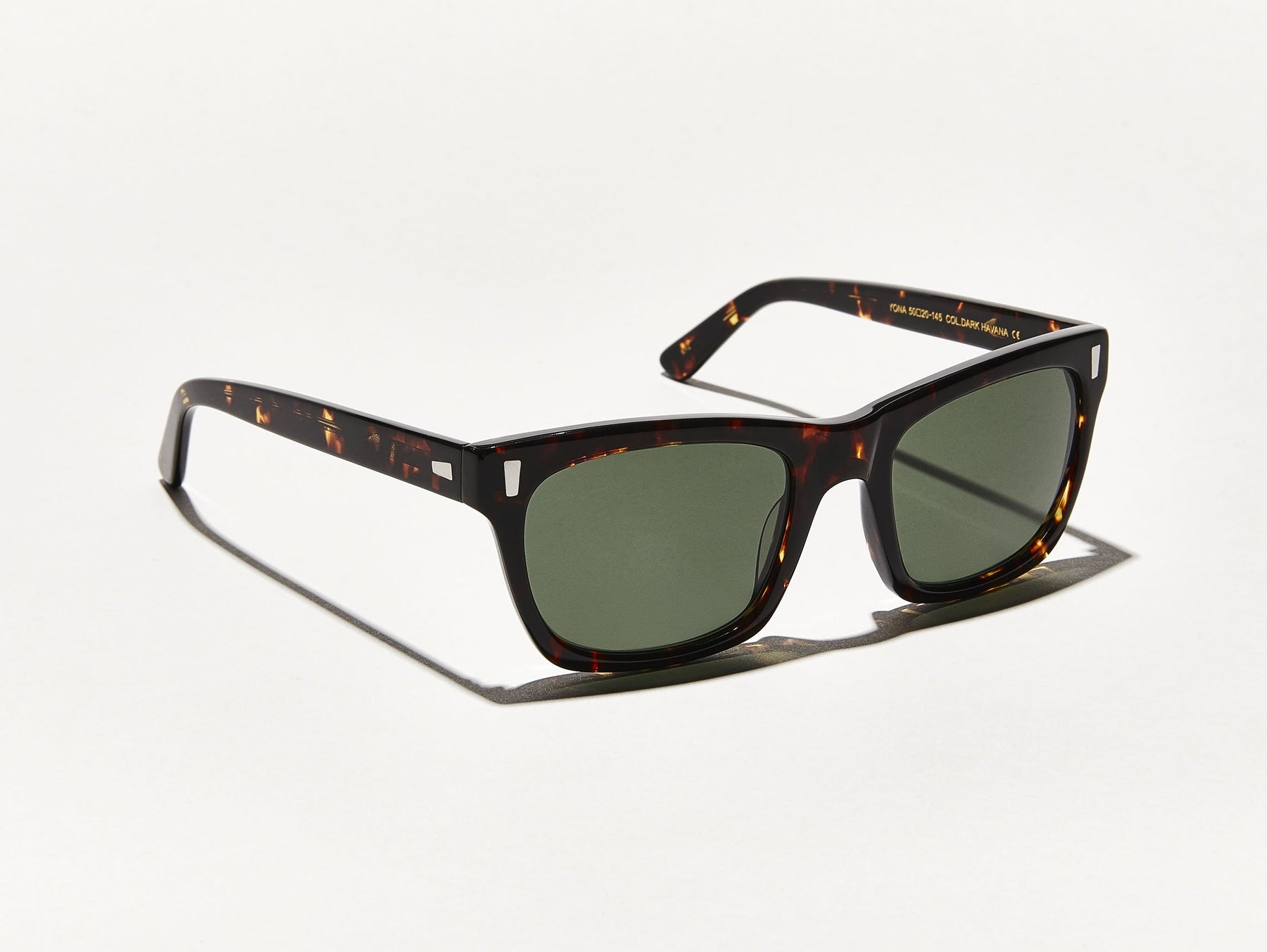The YONA SUN in Dark Havana with G-15 Glass Lenses
