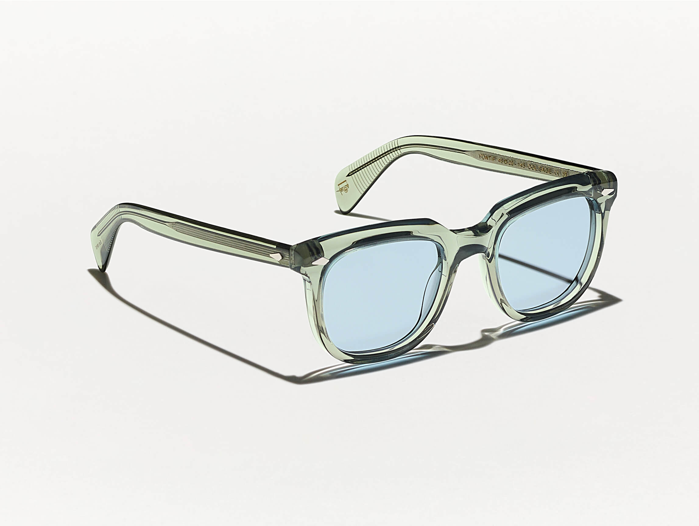 The YONTIF Pastel with Bel Air Blue Tinted Lenses