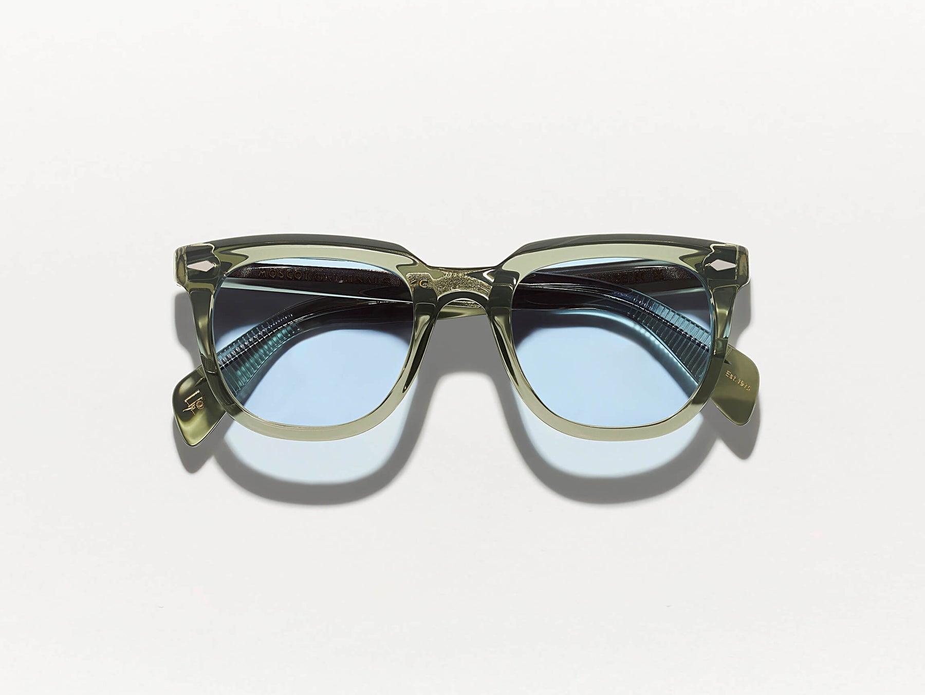 The YONTIF Pastel with Bel Air Blue Tinted Lenses