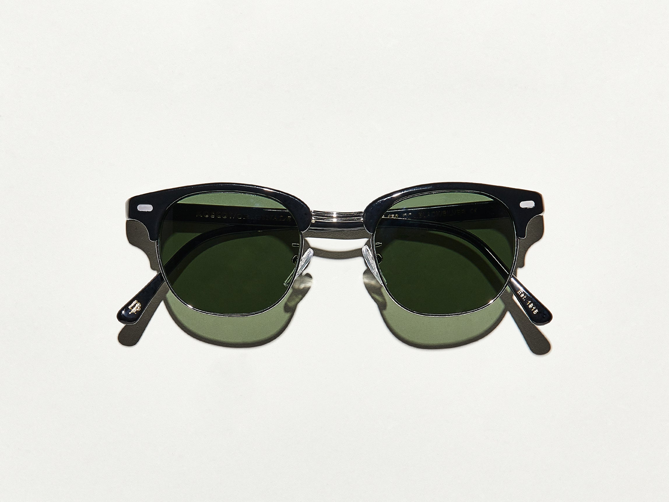 #color_black/silver | The YUKEL SUN In Black/Silver with G-15 Glass Lenses