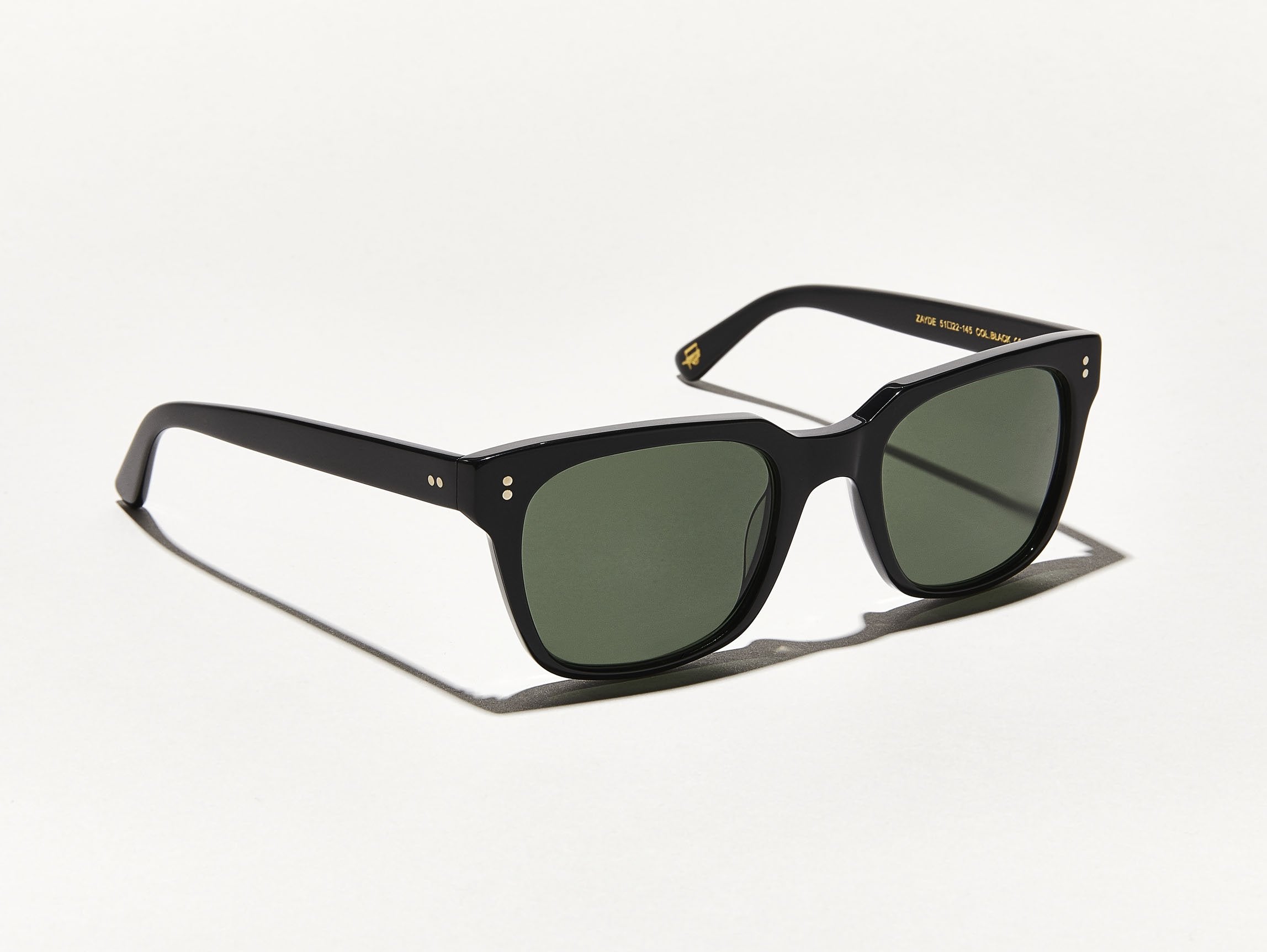 The ZAYDE SUN in Black with Grey Glass Lenses