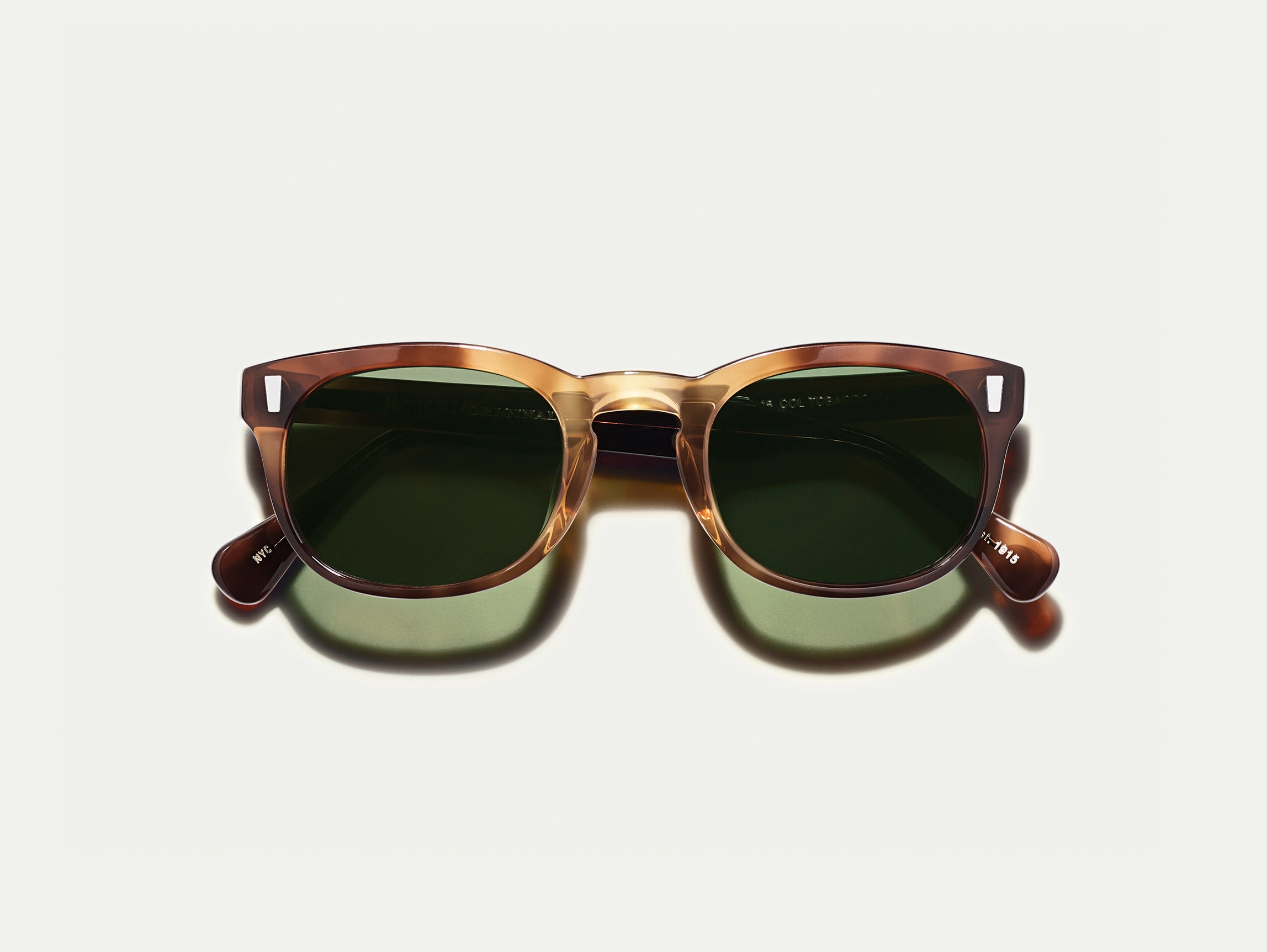 The ZILCH SUN in Tobacco with G-15 Glass Lenses