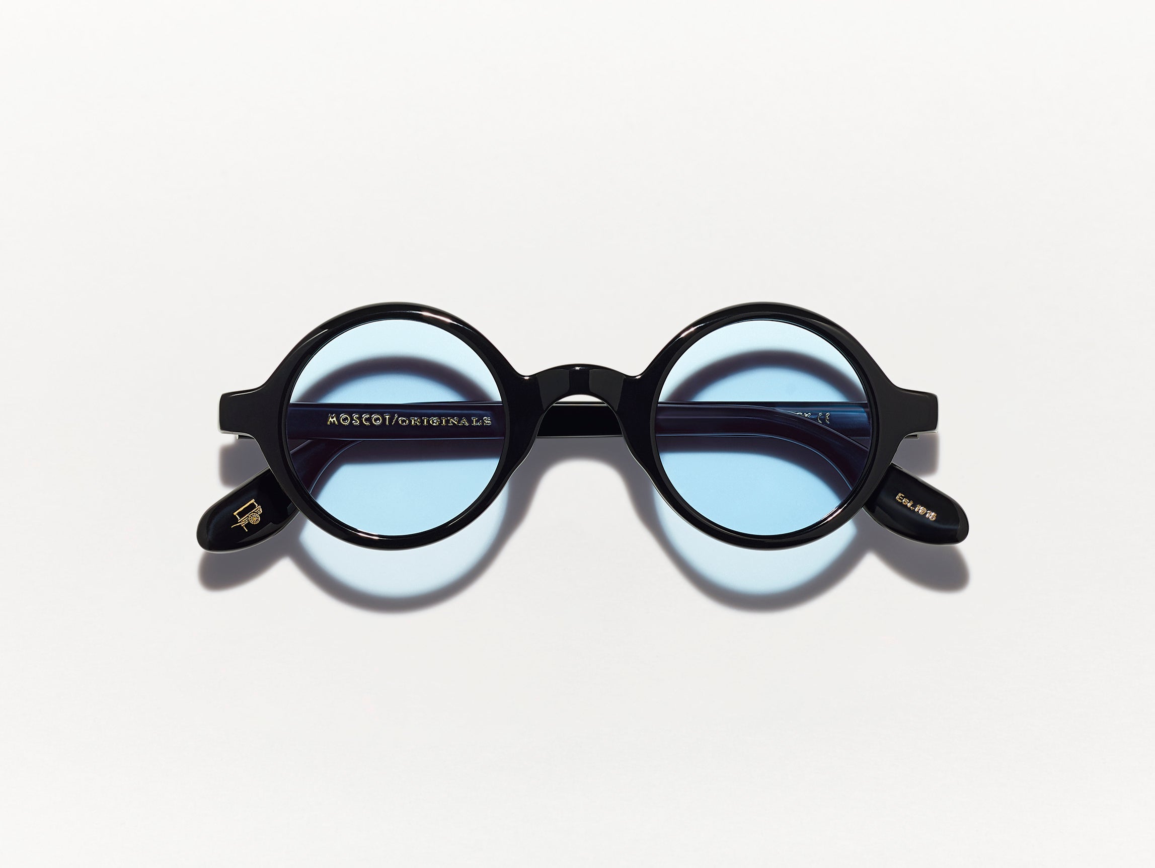 #color_bel air blue | The ZOLMAN in Black with Bel Air Blue Tinted Lenses