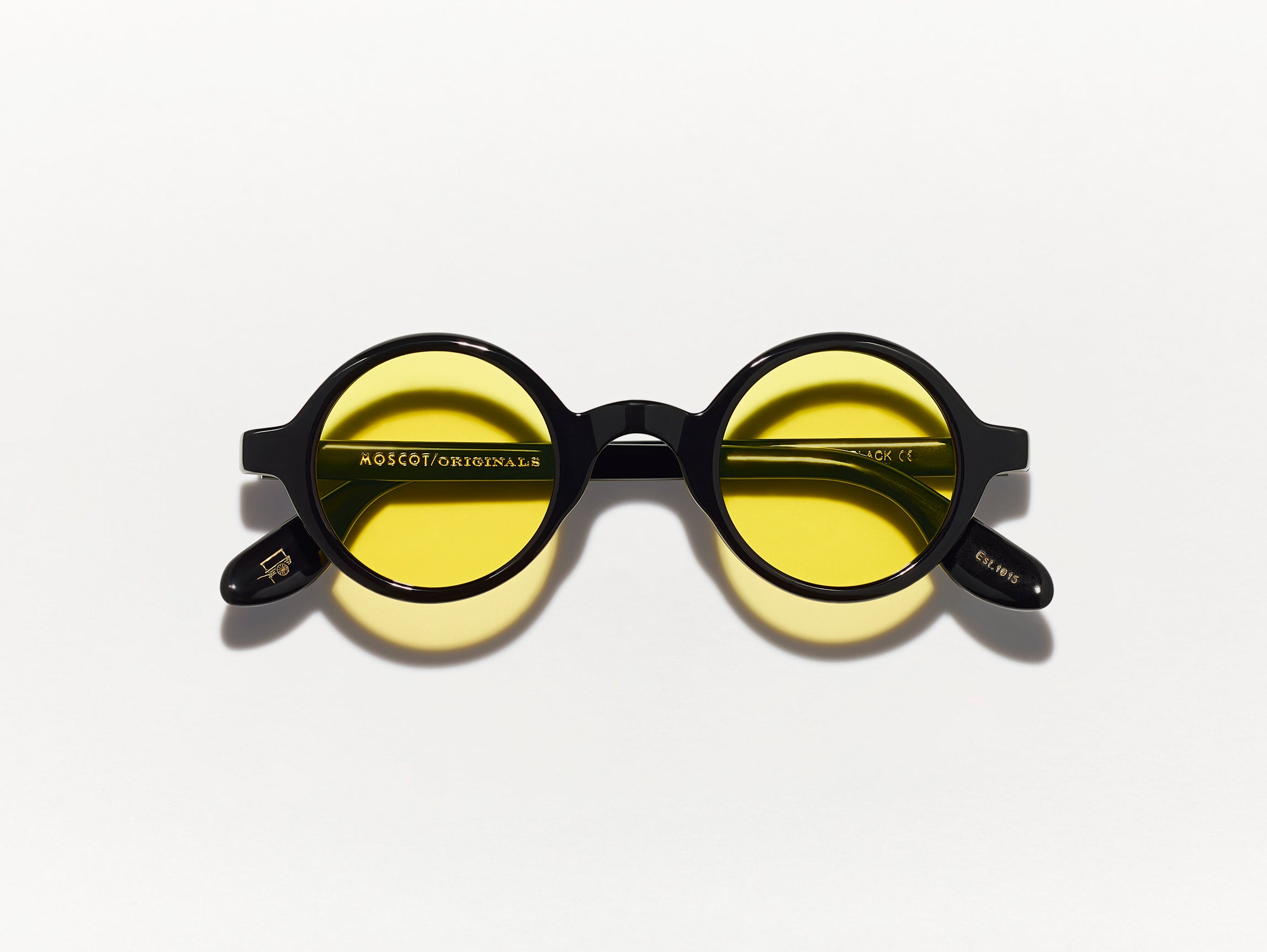 #color_mellow yellow | The ZOLMAN in Black with Mellow Yellow Tinted Lenses
