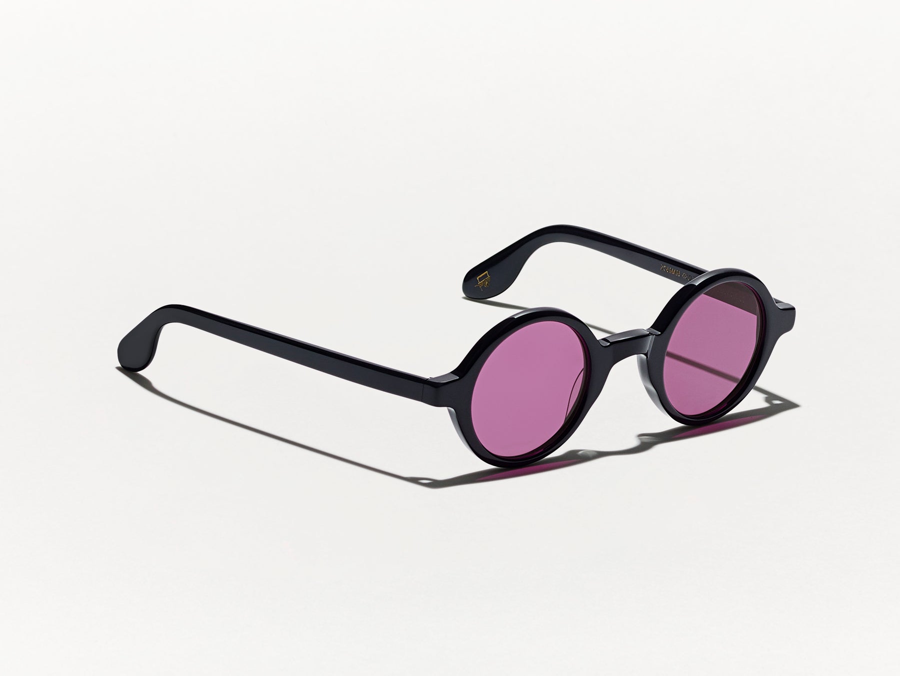 The ZOLMAN in Black with Purple Nurple Tinted Lenses