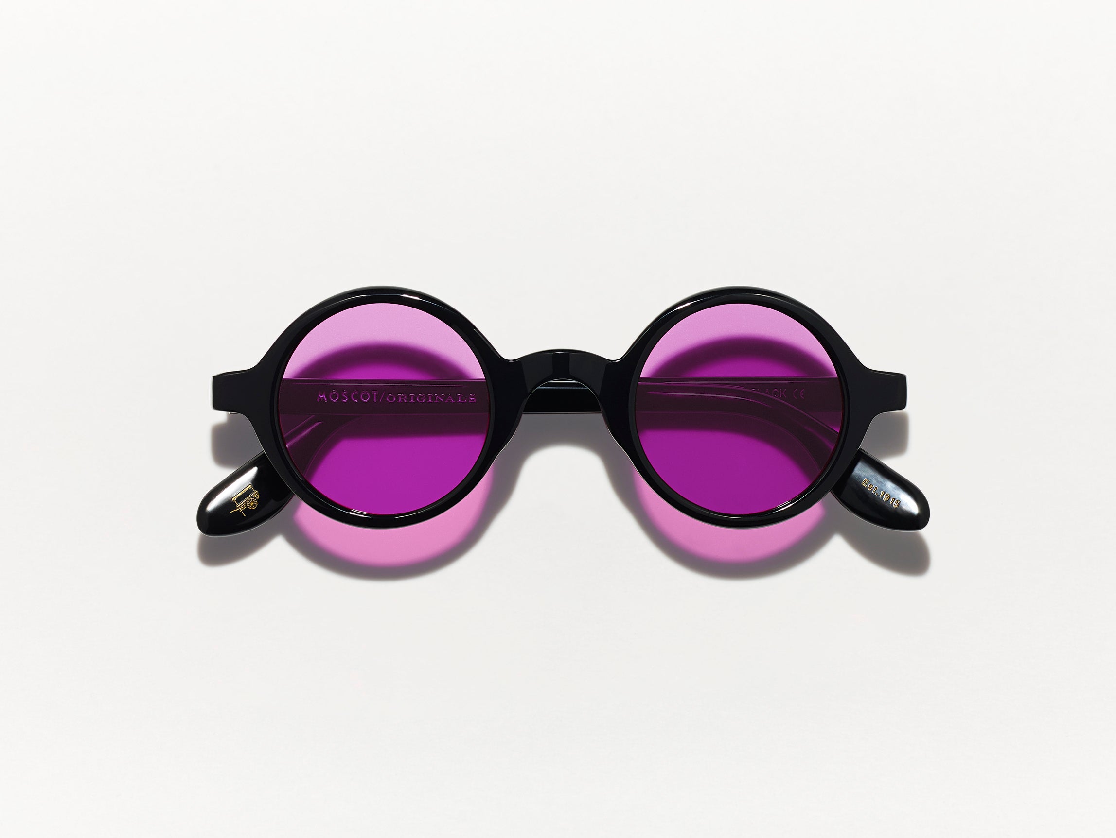 #color_purple nurple | The ZOLMAN in Black with Purple Nurple Tinted Lenses