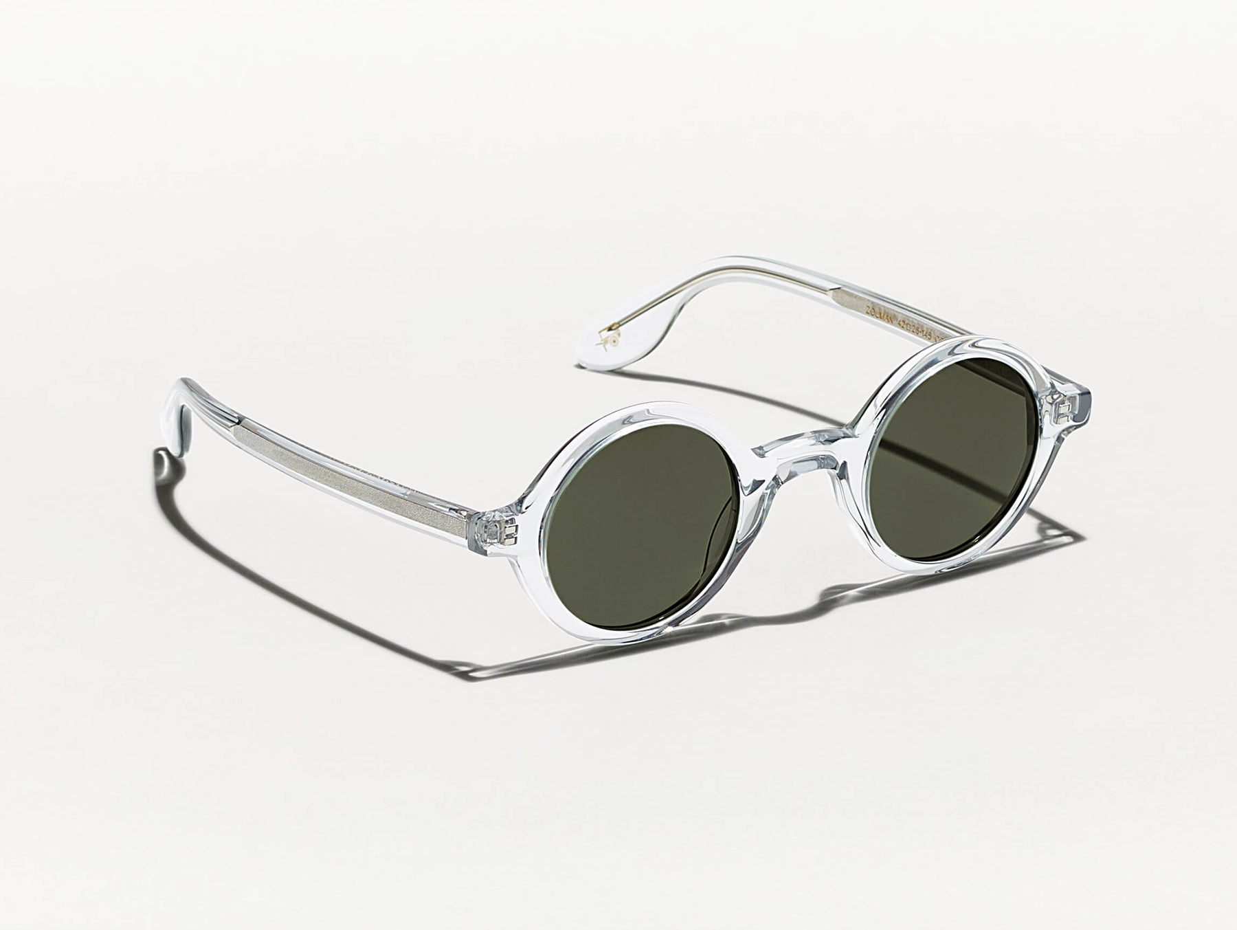 The ZOLMAN SUN in Light Grey with G-15 Glass Lenses
